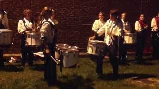 Dover eagle drum line corner