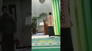 Adzan Isya setelah kajian Mingguan berakhir #ceramah #baiturrahman #masjid