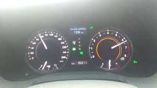 2010년식 렉서스 IS 250 0~110km/h 급가속 제로백