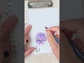 【カラー筆ペン】を使った簡単お絵描き✨【3分で完成】 shorts