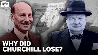 How did Churchill lose the 1945 general election?