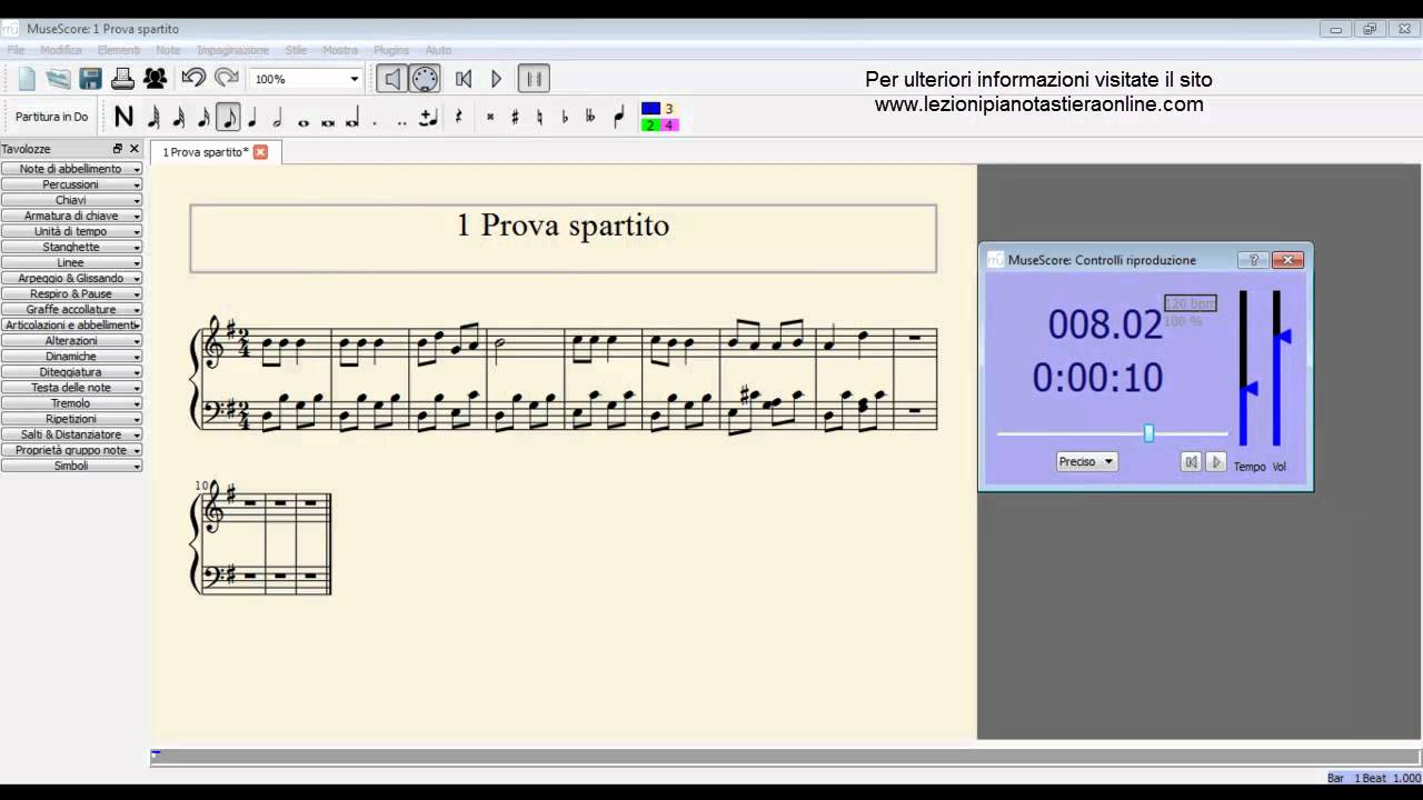 Musescore Tutorial Italiano Youtube