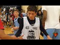 Julian Newman Gets CHALLENGED By Jaythan Bosch at NEOYE!!  Players STORMS the Court