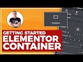 How To Use The NEW Elementor Container | Flexbox CSS