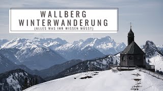 Wallberg Winter Hike at Tegernsee | Drone DJI Mini 2 + Sony Alpha 7 Vlog in 4K | 2021