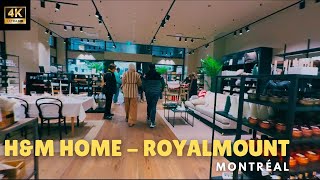 H\u0026M home tour: Winter shopping @ Royalmount mall Montréal