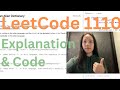 Leetcode 1110. Delete Nodes and Return Forest Explanation & Code DFS