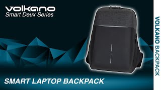 Anti-Theft Backpack | Smart Deux Series | Volkano