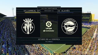 FIFA 22 | Villarreal CF vs Deportivo Alavés - Estadio de la Cerámica | Gameplay