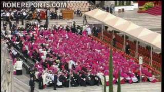 First moments from the beatification