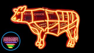 Cattlemans Roadhouse Bull Neon Sign