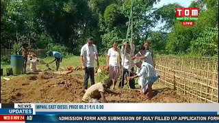 CACHAR GI CHANDRAPUR DA MAHARAJ GAMBHIR SINGH AMADI NARA SINGH GI MEETAM KHINNABA UREP UYUNG TAMKHRE