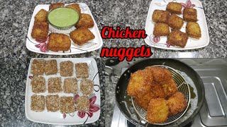 Homemade Chicken Nuggets Recipe by Tiffin Box | How To Make Crispy Nuggets for kids lunch box😋🔥