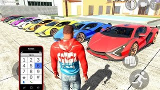 I MAKE A SHOWROOM OF LAMBORGHINI IN INDIAN BIKE DRIVING 3D 🤫 ¦ CHEAT CODE? ¦