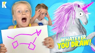 Whatever you Draw, I'll Buy it Challenge!  KidCity