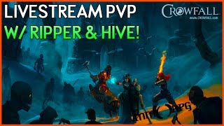 Crowfall Livestream Highlights with Ripper \u0026 Hive!