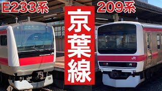 【フルバージョン】動く電車図鑑 首都圏のJR編　京葉線209系とE233系