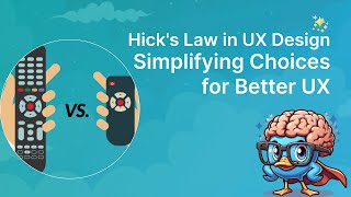 Hick's Law in UX Design: Simplifying Choices for Better User Experience