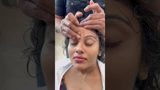 Hair SPA කරපු අයට මෙහෙම Massage එකක් හම්බුනාද? #hairspa   #chandanibandarasalon