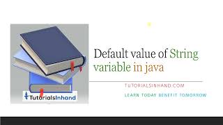 default value of string in java