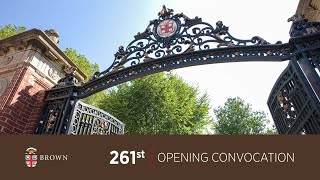 2024 Brown University Convocation