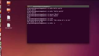 Linux Command Line Tutorial For Beginners 16 echo command