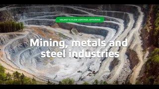 Valmet’s mission-critical solutions and services for mining and metals industries