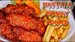 Morris Time Cooking | CRISPY BUFFALO HONEY CHICKEN WINGS | NO MILK OR EGG | S4:E15 |Hawt Chef