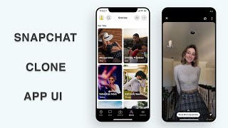 Flutter UI - Snapchat Clone - Part I - Speed Code