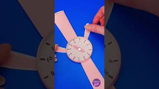 Teach your kids the hours 😉 #clock #watch #diy #lifehacks #useful #parenting #crafts