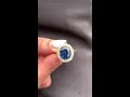 ronan campbell 18k yellow white gold sapphire diamond ring