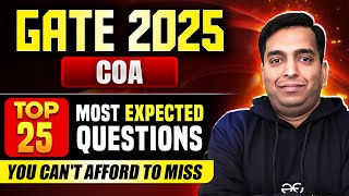 COA Most Anticipated Problems || You Can't Miss If You Want to Succeed 💪🚀 || Vijay Sir