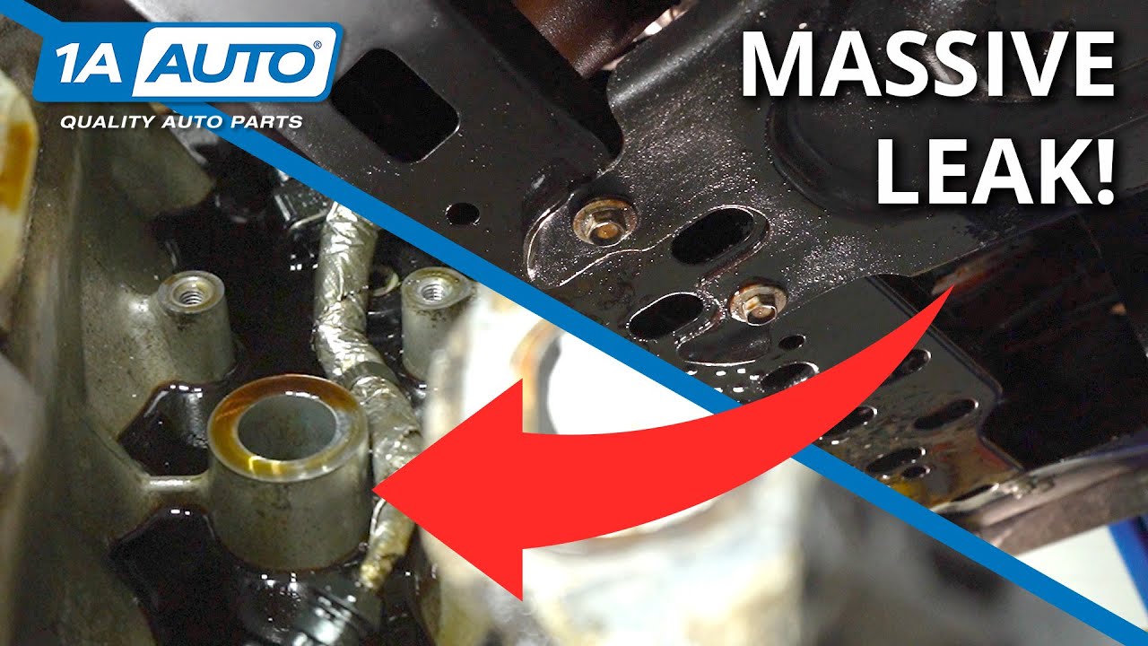 What Causes Oil Leak At Back Of Engine