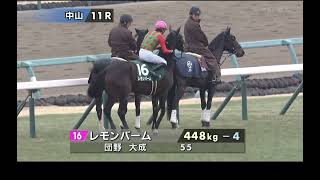 中山11R フェアリーS《G3》本馬場入場