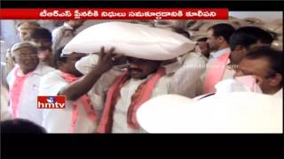 కూలిపని చేసిన మంత్రి | TRS Minister Jagadish Reddy Turns as Daily Worker | Nalgonda | HMTV