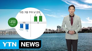 [날씨] 내일 미세먼지 '나쁨'...주말 남부 비·눈 / YTN