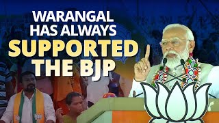 Warangal will always be special for me and the BJP: PM Modi