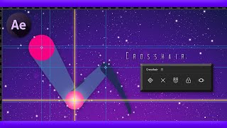 【After Effects《無料》】ワンボタンでクロスガイドを追加できる無料スクリプト『Crosshair』を徹底解説!!（『KBar』の設定あり）