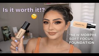NEW MORPHE FILTER EFFECT FOUNDATION REVIEW/ 7HR WEAR TEST/ FIRST IMPRESSION!