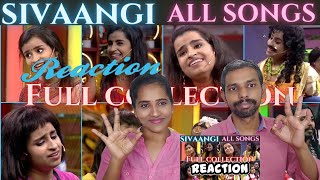 Sivaangi all songs in cook with comali Video song Reaction cook with comali comedy Reaction