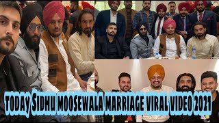 Sidhu moosewala marriage live entry all viral video | sidhu vs karan aujla