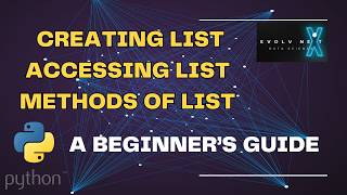 Python Basics 12 - Learn Python Lists Easily: BEGINNER'S Tutorial #pythonforbeginners