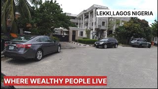 I VISTED LAGOS NIGERIA RICHEST NEIGHBOURHOOD -THE REAL STREET OF LEKKI PHASE 1 -RAW AND UNFILTERED