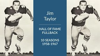 Jim Taylor: Hall of Fame Football Fullback