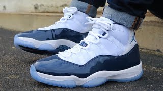 jordan 11 win like 82 on feet