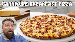 This Easy Carnivore Breakfast Pizza Recipe blew me away! Must Try