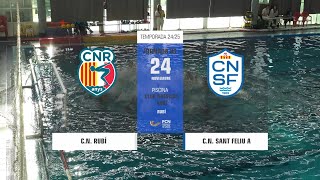 Jornada 01  (24/25) - C.N. RUBÍ A — C.N. SANT FELIU A