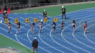 ㉛ゆうと5年男子100m 第28回ジュニア陸上競技チャレンジカップ2日目20231029