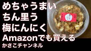 めちゃおいしい！ちん里う本店の梅にんにく！なんとAmazonでも買える！おすすめお取り寄せ品