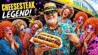 🍔 I Found the CRAZIEST Cheesesteak Roper Party at the Jersey Shore! 🌴Point Pleasant Beach Boardwalk!